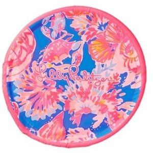 Lilly Pulitzer Pink Blue Soft Frisbee Flying Disk